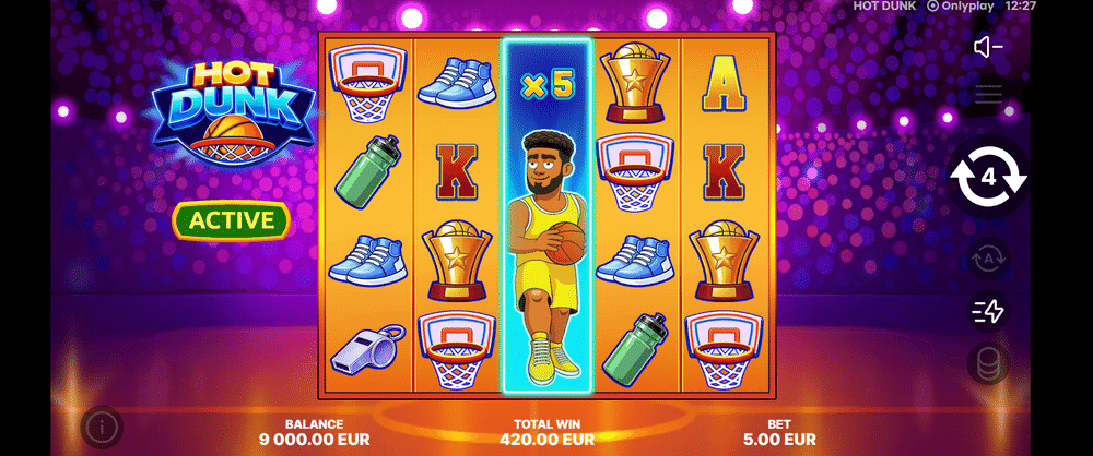 Hot Dunk Slot - 3 - BitStarz Casino