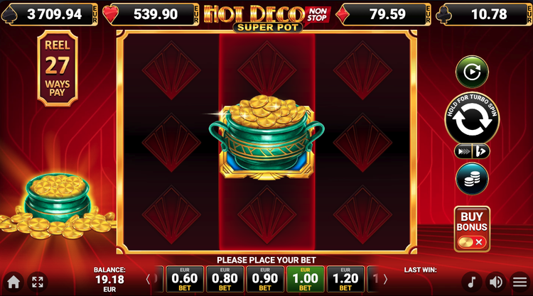Hot Deco Nonstop Super Pot Slot - 1 - BitStarz Casino