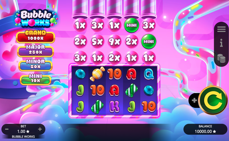 Bubble Works Slot - 1 - BitStarz Casino