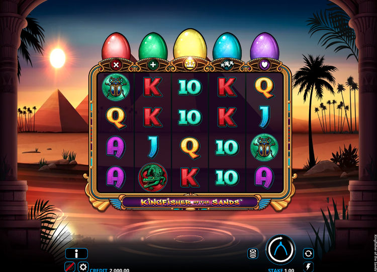 Kingfisher of the Sands Slot - 1 - BitStarz Casino