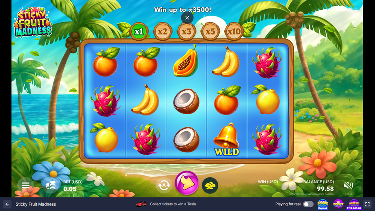 Sticky Fruit Madness Slot - 1 - BitStarz Casino