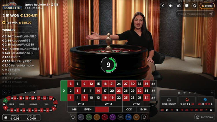 Speed Roulette 2 - 1 - BitStarz Casino