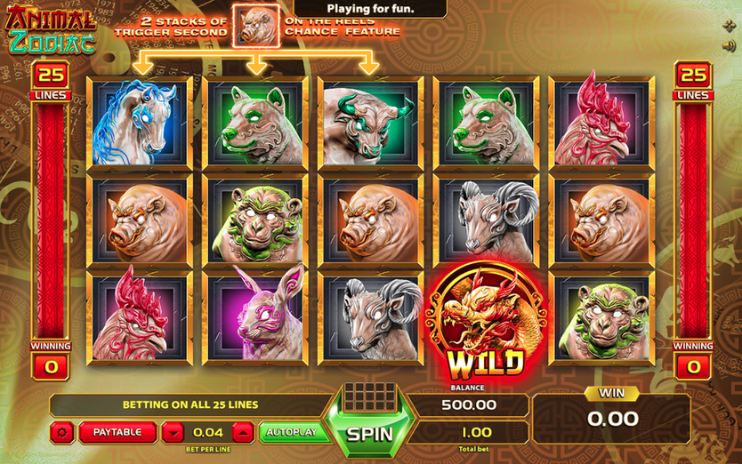 Animal Zodiac Slot - 1 - BitStarz Casino