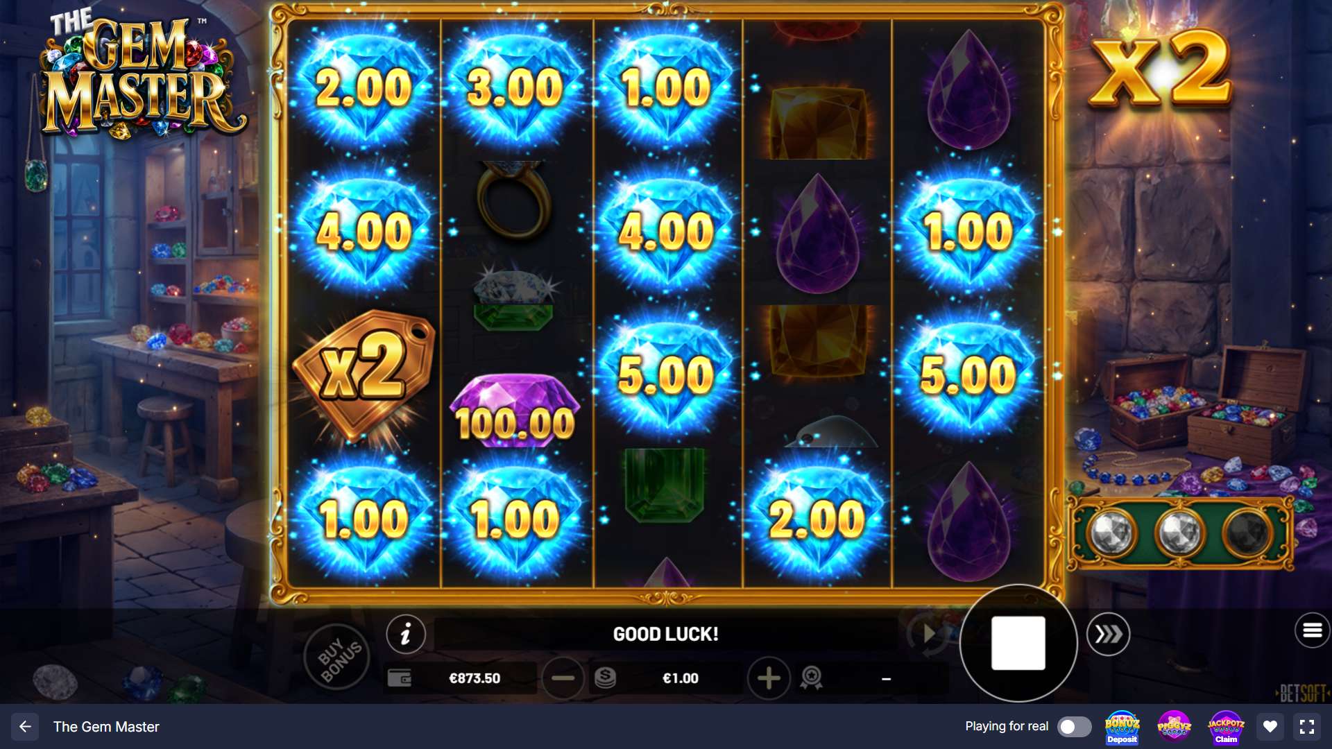 The Gem Master Slot - 2 - BitStarz Casino