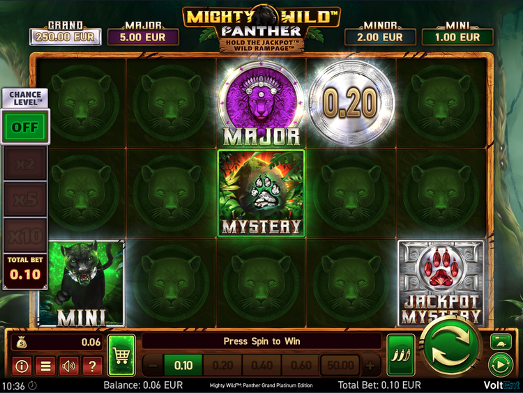 Mighty Wild: Panther Grand Platinum Edition Slot - 1 - BitStarz Casino