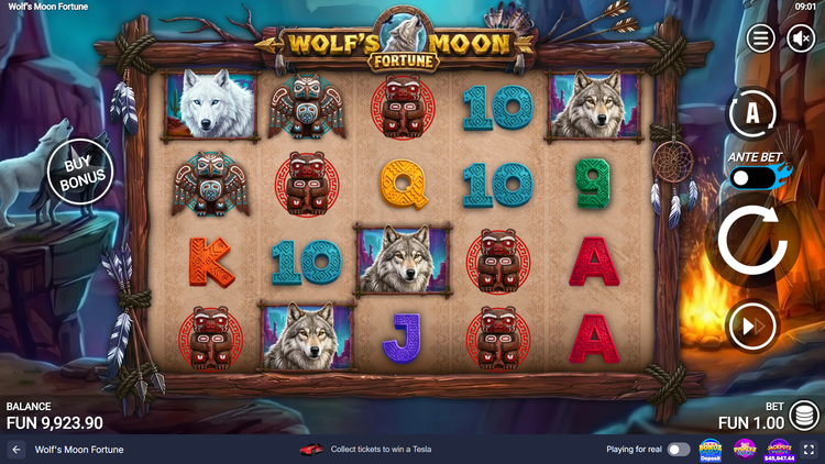 Wolf's Moon Fortune Slot - 1 - BitStarz Casino