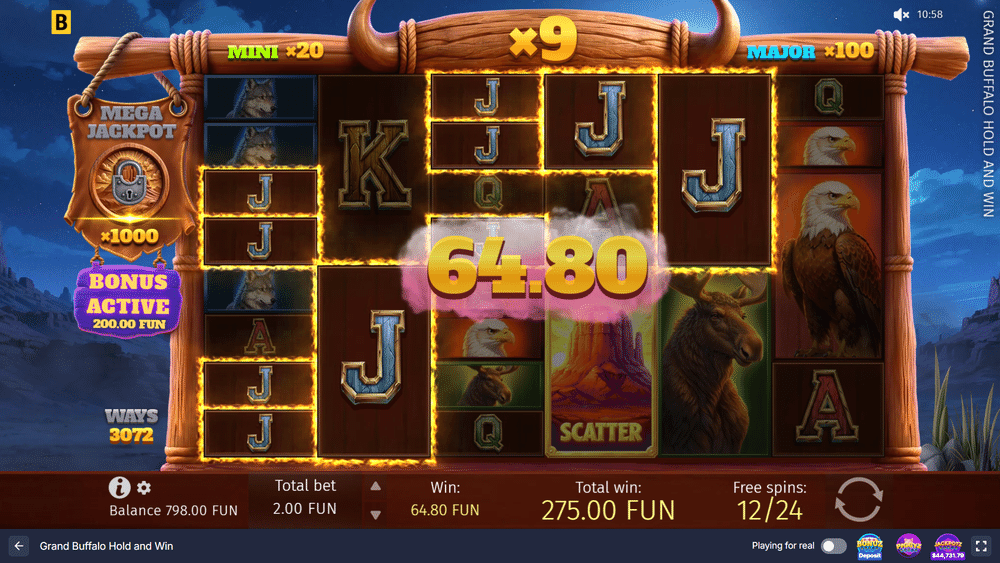 Grand Buffalo <span class=