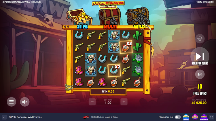 3 Pots Bonanza: Wild Frames Slot - 2 - BitStarz Casino