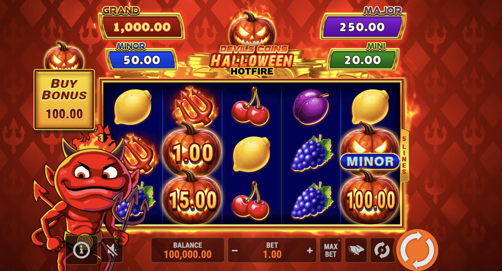 Devils Coins Halloween Hotfire Hold & Win Slot - 1 - BitStarz Casino
