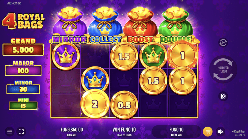 4 Royal Bags Slot - 2 - BitStarz Casino