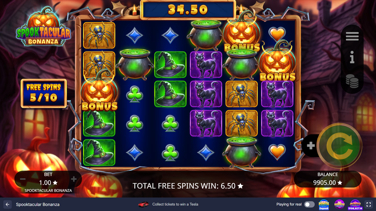 Spooktacular Bonanza Slot - 2 - BitStarz Casino