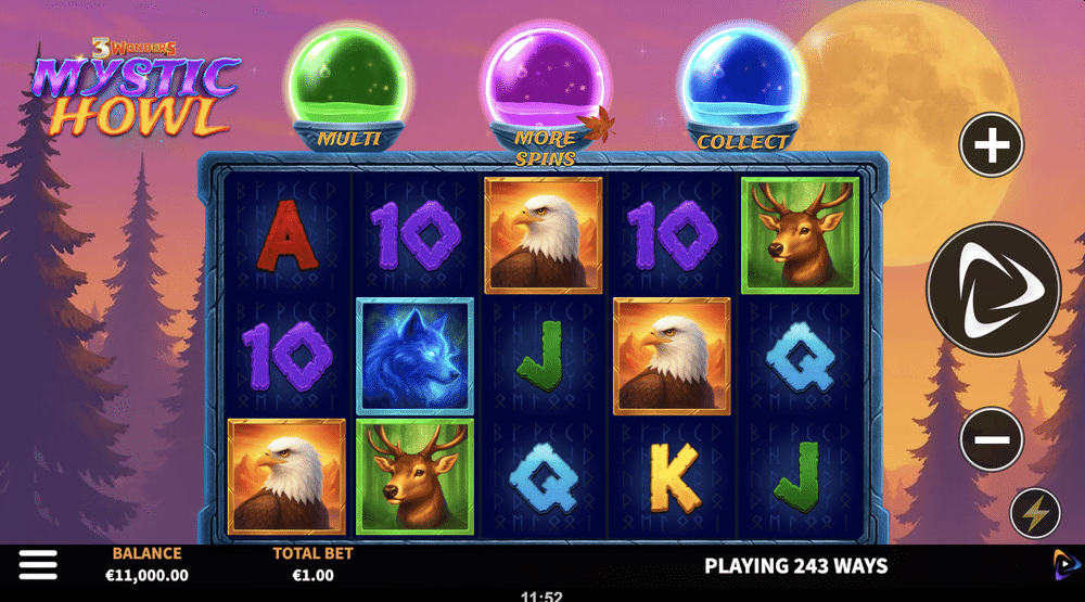 3 Wonders Mystic Howl Slot - 1 - BitStarz Casino