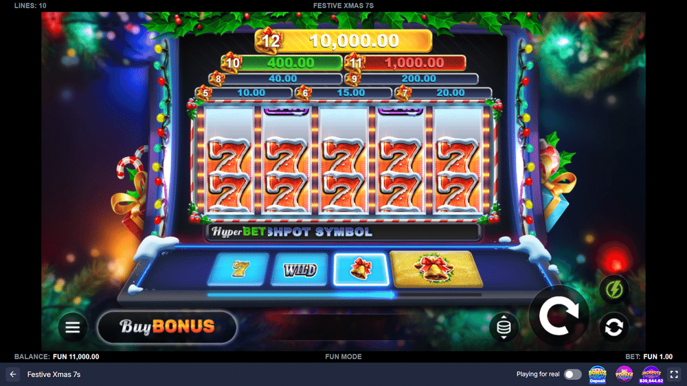 Festive Xmas 7s Slot - 1 - BitStarz Casino