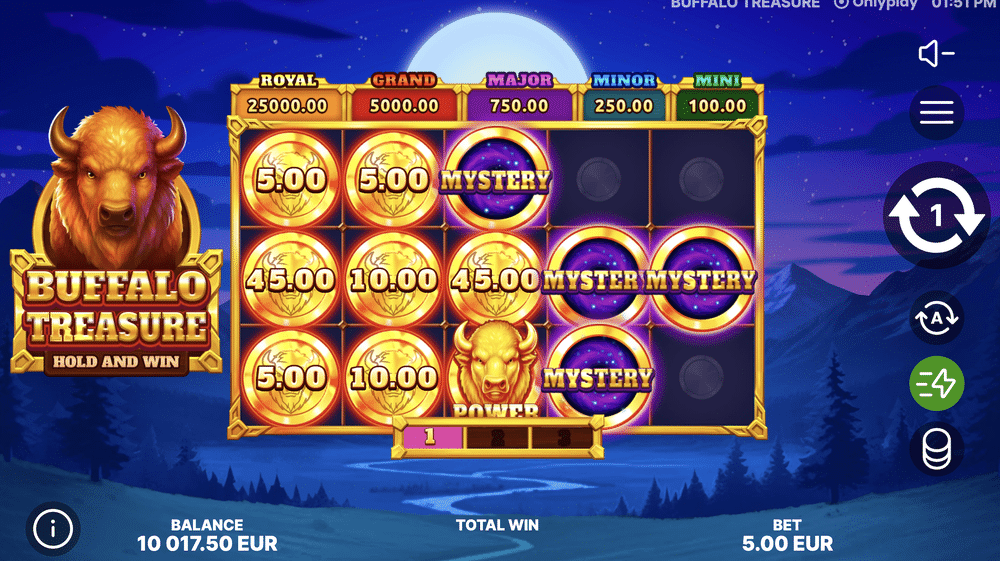 Buffalo Treasure Hold & Win Slot - 2 - BitStarz Casino