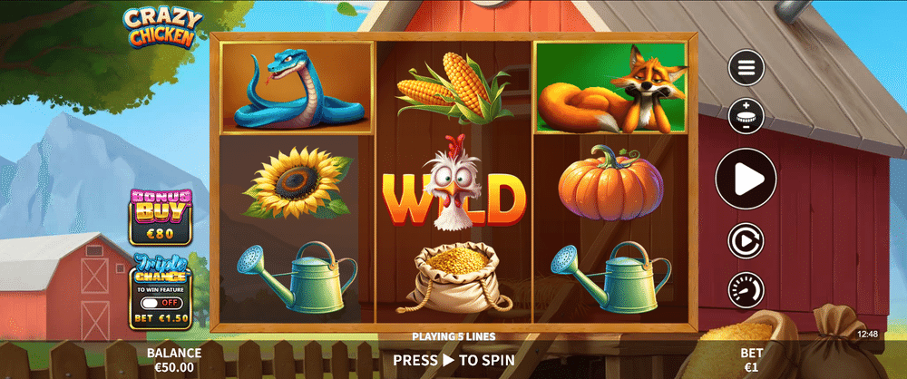 Crazy Chicken Slot - 1 - BitStarz Casino
