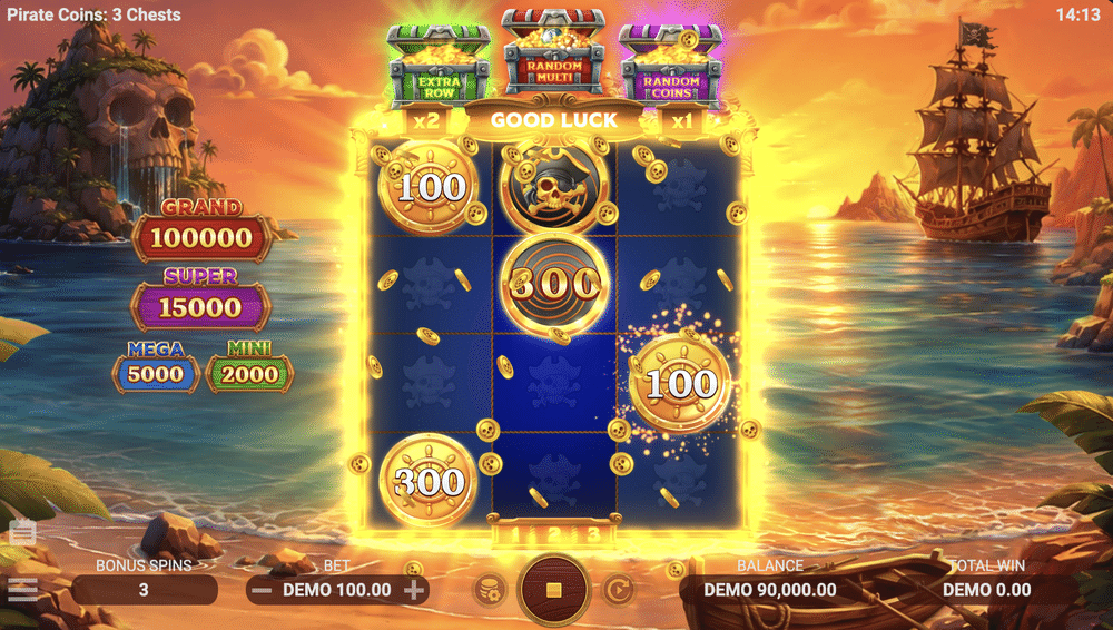 Pirate Coins: 3 Chests Slot - 2 - BitStarz Casino