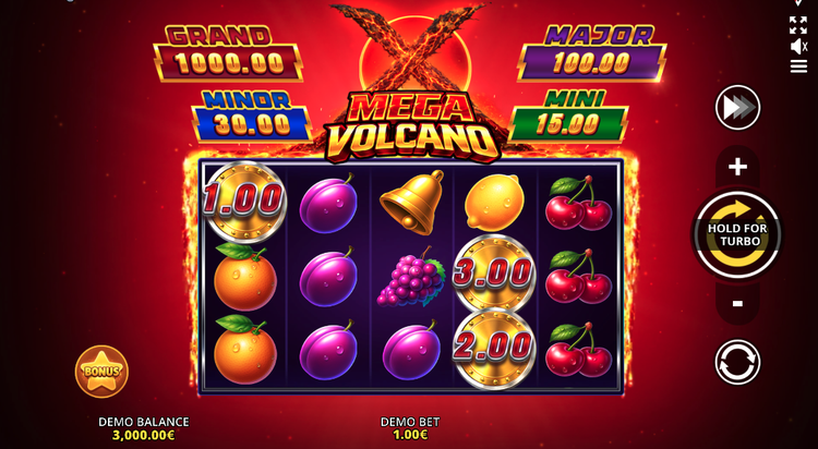 Mega Volcano: RUNNING WINS Slot - 1 - BitStarz Casino