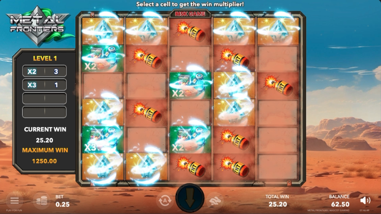Metal Frontiers Slot - 3 - BitStarz Casino