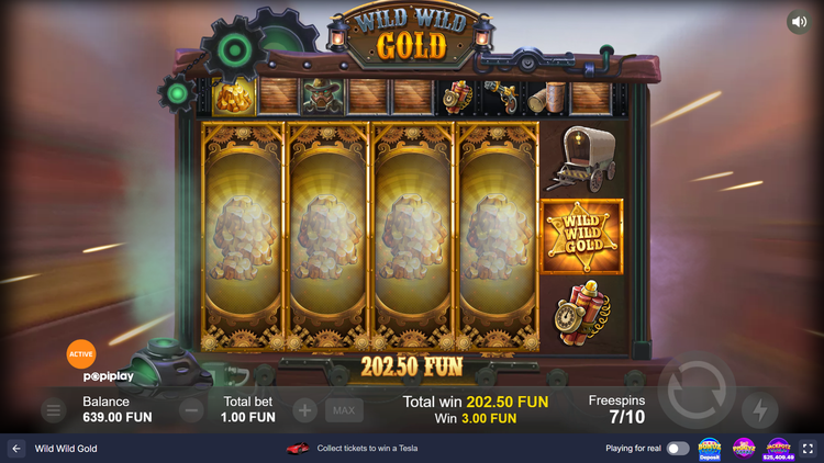 Wild Wild Gold Slot - 3 - BitStarz Casino