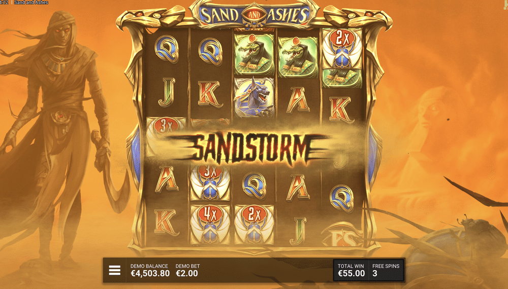 Sand and Ashes Slot - 3 - BitStarz Casino