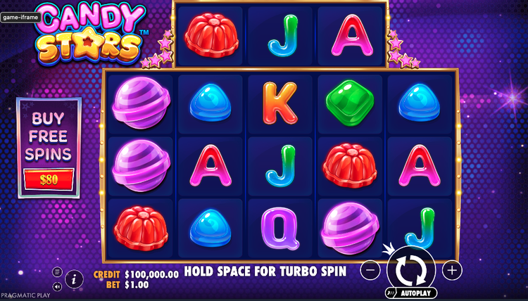 Candy Stars Slot - 1 - BitStarz Casino