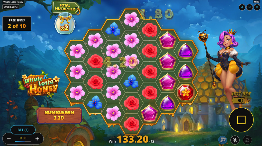 ultime Honeybetz Casino bonus de tours gratuits promotion