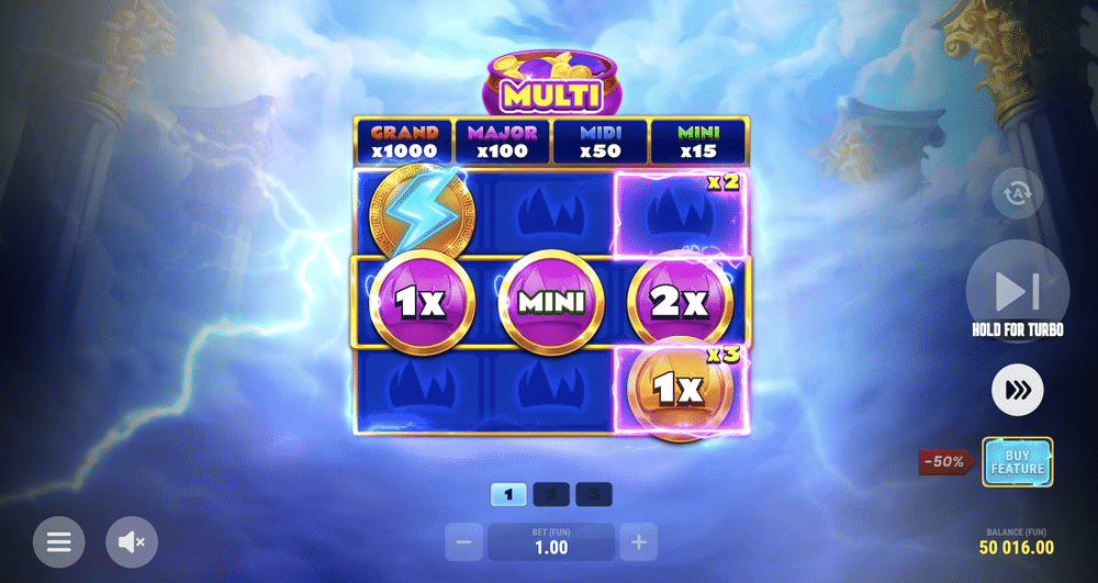 Zeus 3 Pots: Hold & Win Slot - 1 - BitStarz Casino