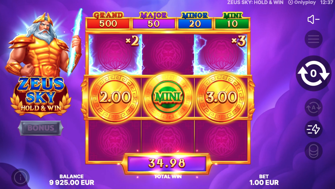 Zeus Sky: <span class=