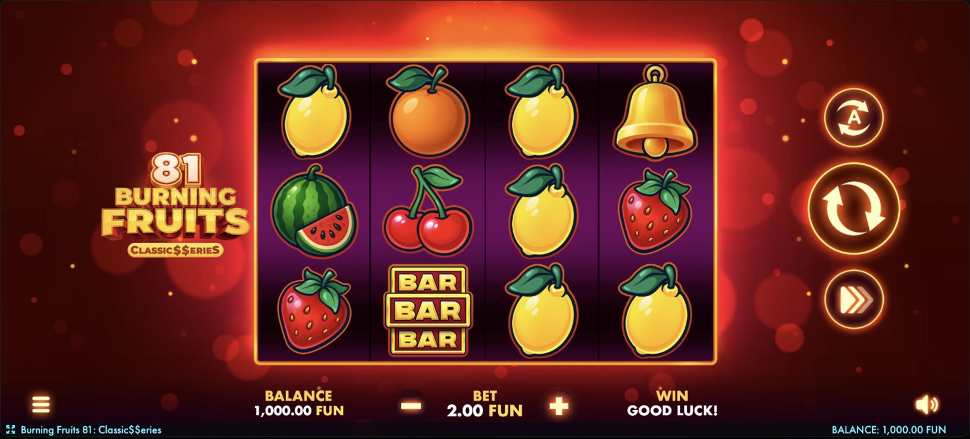 Burning Fruits 81: Classic$$erieS Slot - 1 - BitStarz Casino