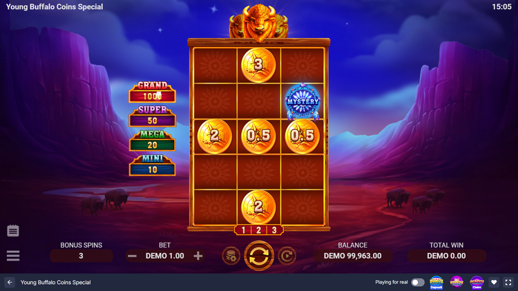 Young Buffalo Coins Special Slot - 2 - BitStarz Casino