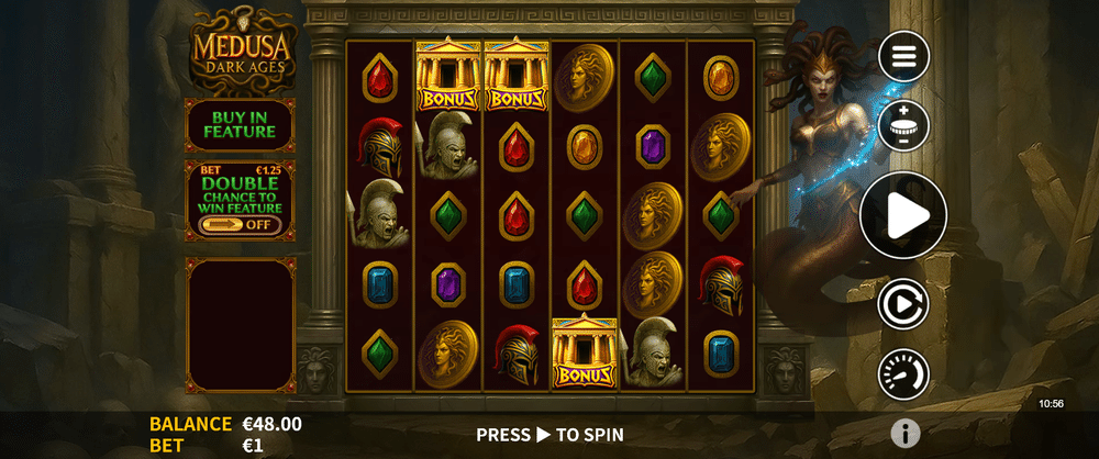 Medusa Dark Ages Slot - 1 - BitStarz Casino