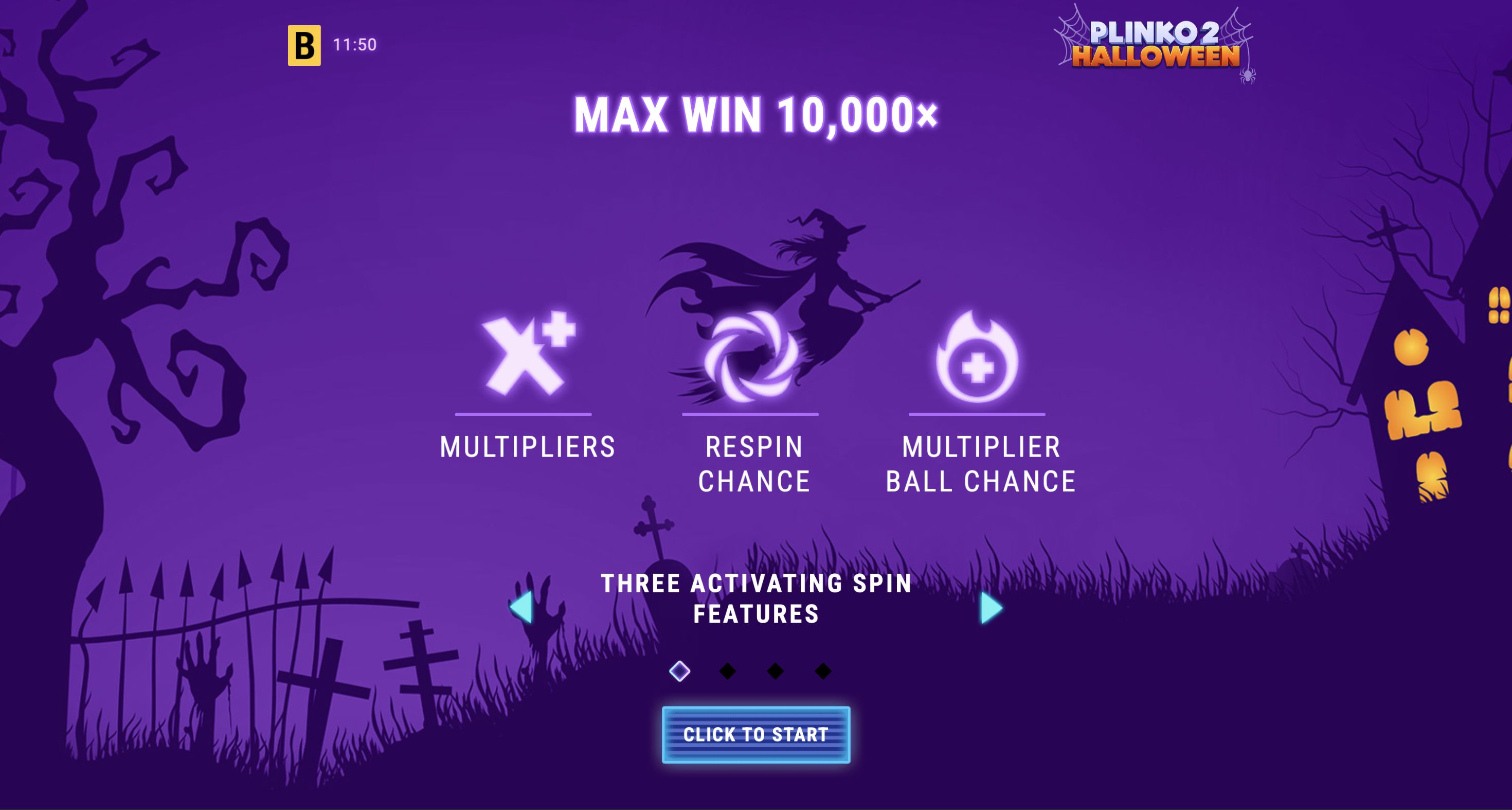 Plinko 2 Halloween Slot - 1 - BitStarz Casino