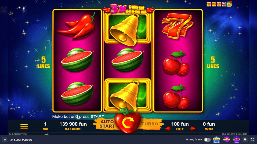 3x Super Peppers Slot - 1 - BitStarz Casino