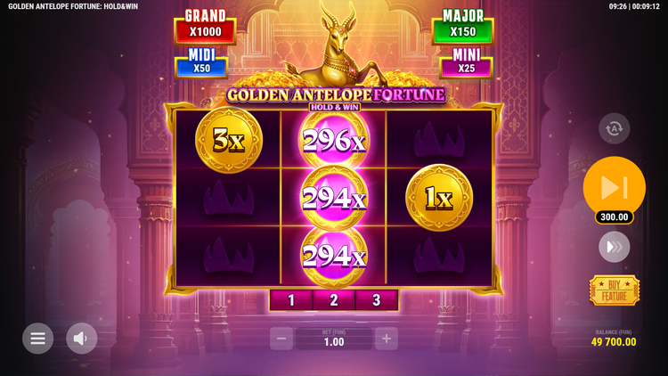 Golden Antelope Fortune: Hold&Wi Slot - 2 - BitStarz Casino