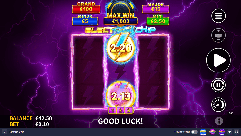 Electric Chip Slot - 3 - BitStarz Casino