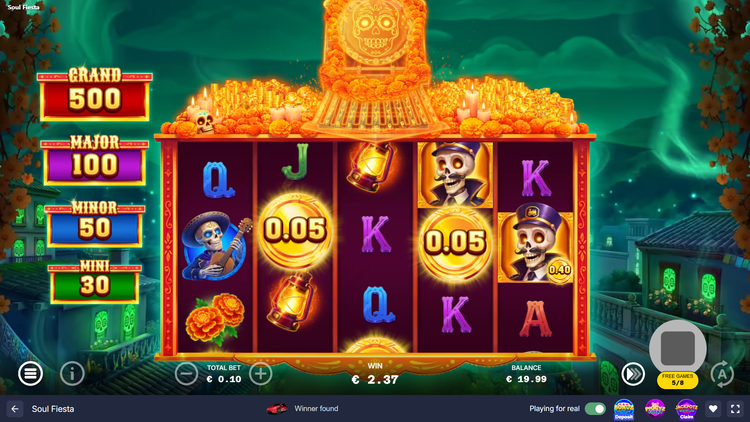 Soul Fiesta Slot - 2 - BitStarz Casino