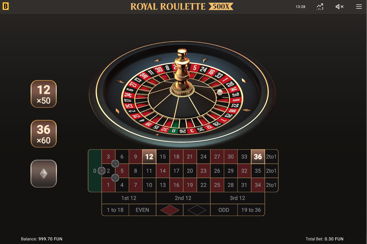 Royal Roulette 500X - 1 - BitStarz Casino