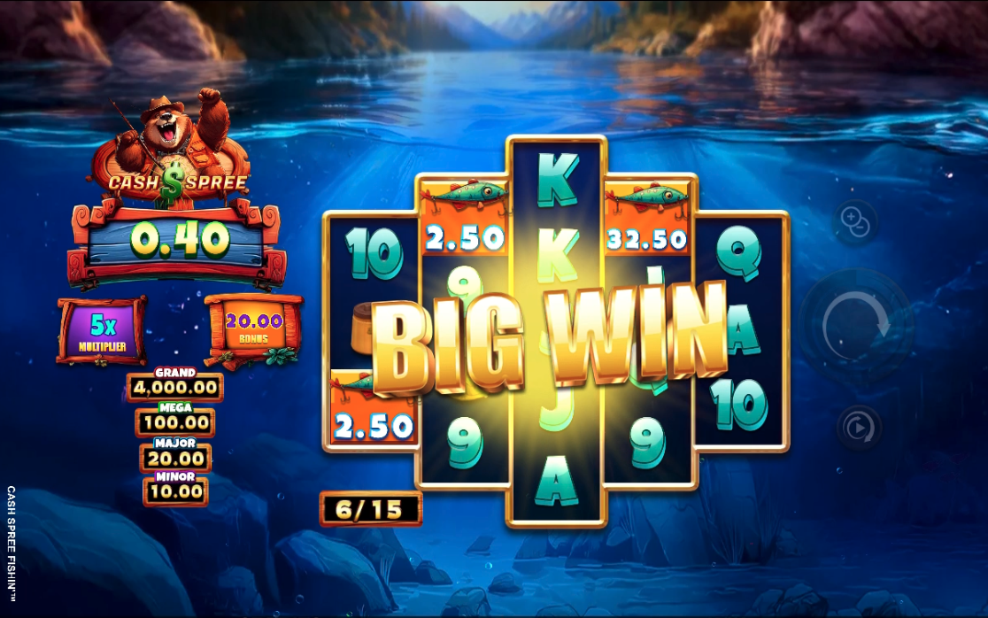Cash Spree Fishin' Slot - 2 - BitStarz Casino