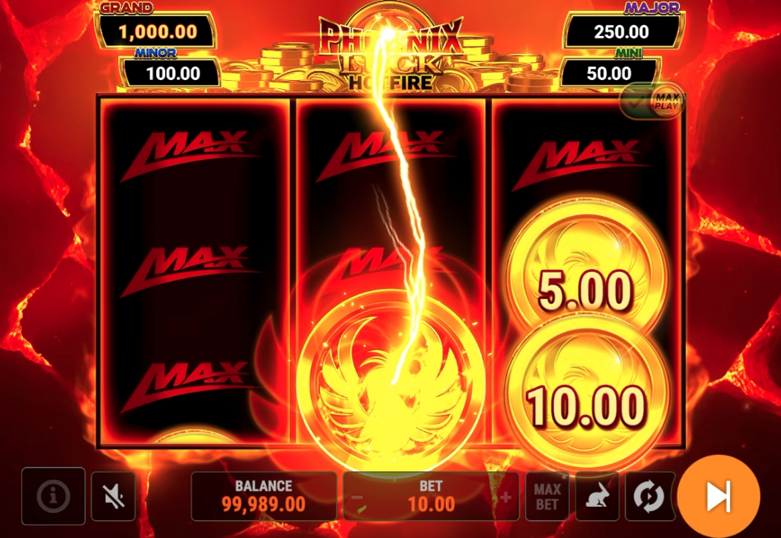 Phoenix Luck Hotfire Slot - 3 - BitStarz Casino