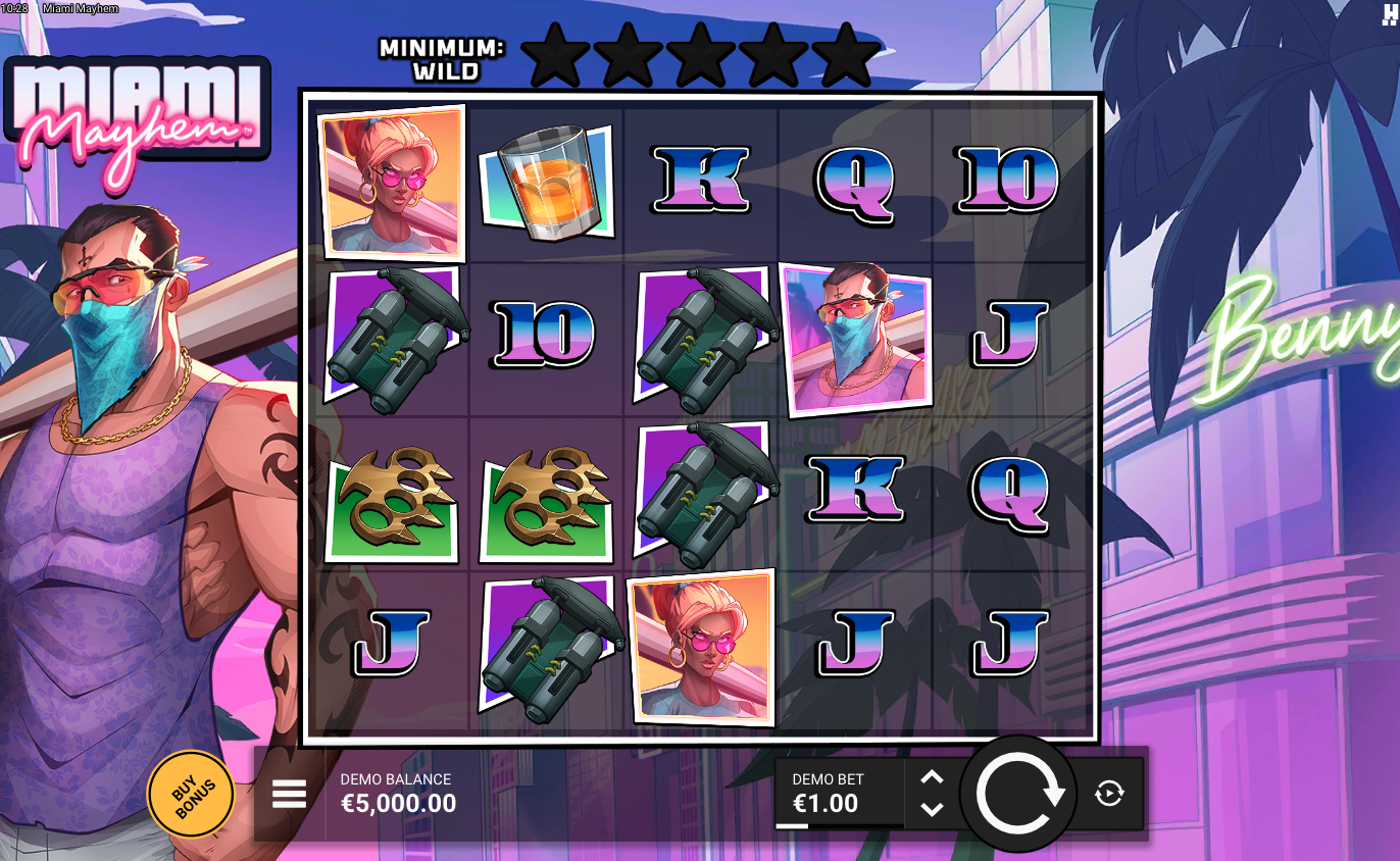 Miami Mayhem Slot - 1 - BitStarz Casino