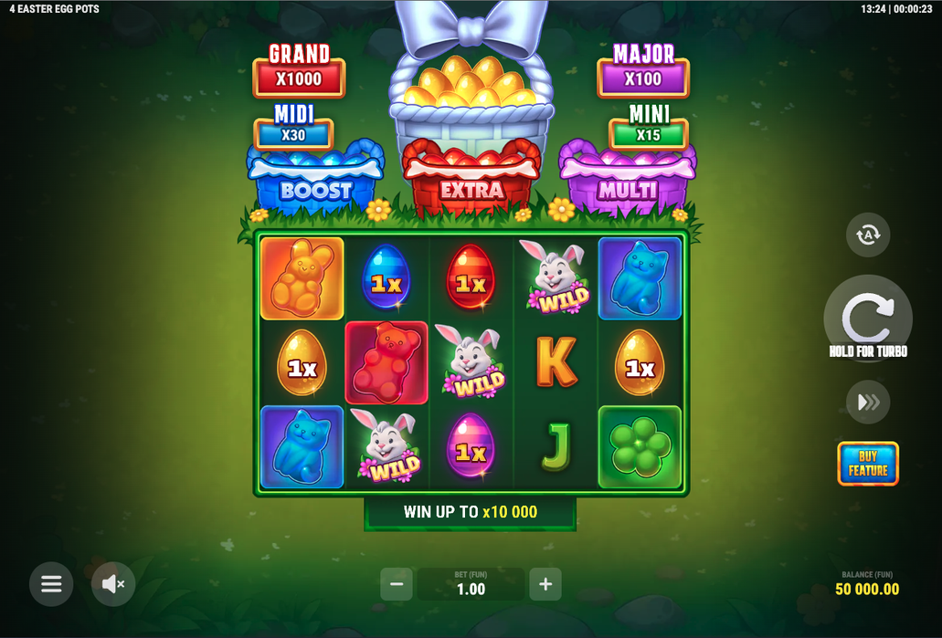4 Easter Egg Pots Slot - 1 - BitStarz Casino