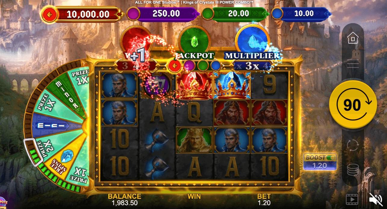 Kings of Crystals III Power Combo Slot - 2 - BitStarz Casino