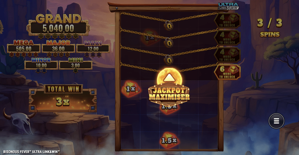 Bisonous Fever Ultra Link & Win Slot - 3 - BitStarz Casino