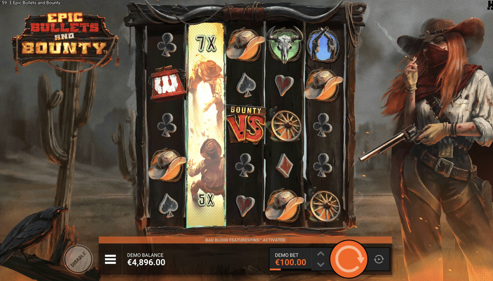 Epic Bullets & Bounty Slot - 1 - BitStarz Casino