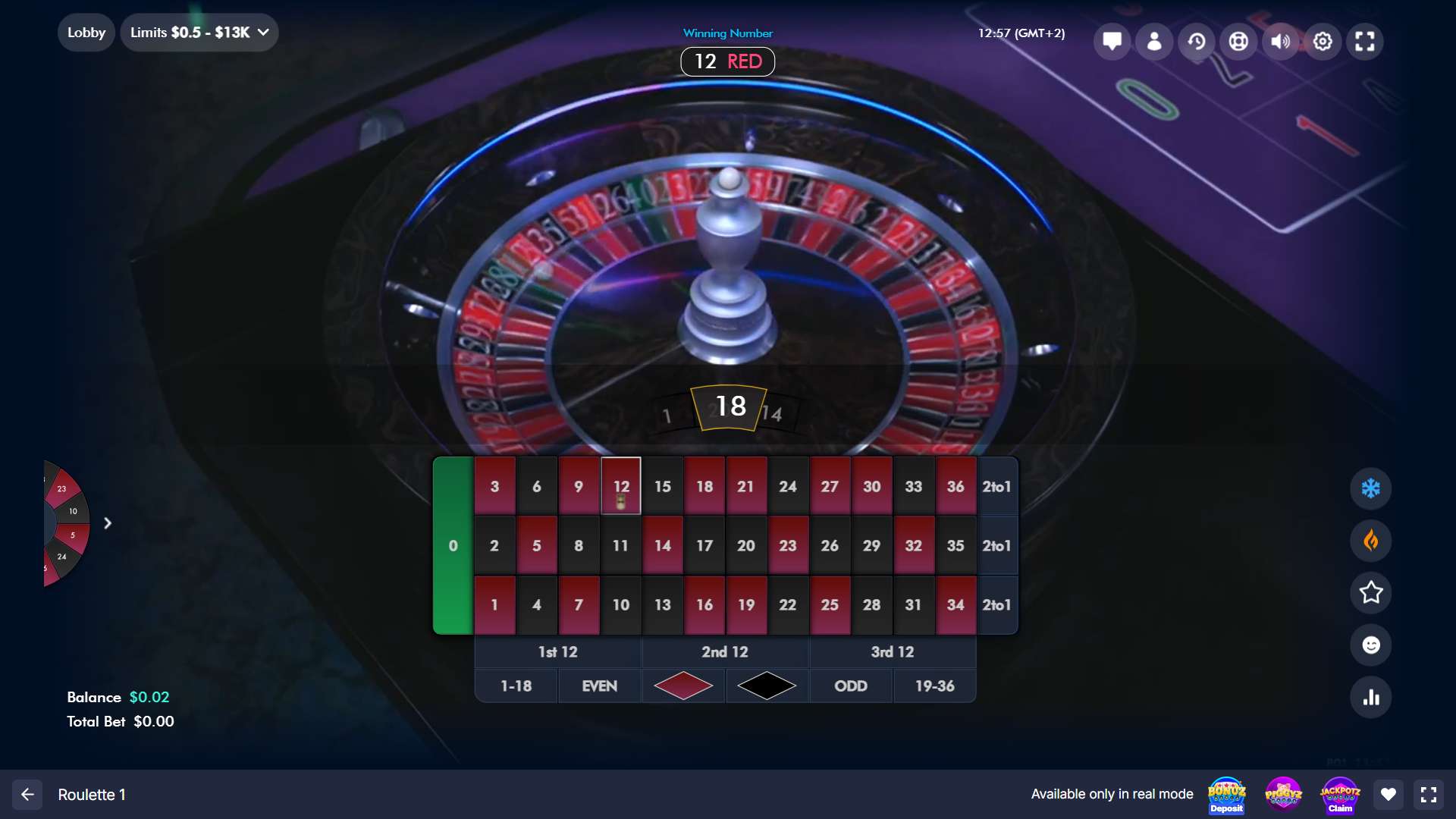 Roulette 1 - 2 - BitStarz Casino