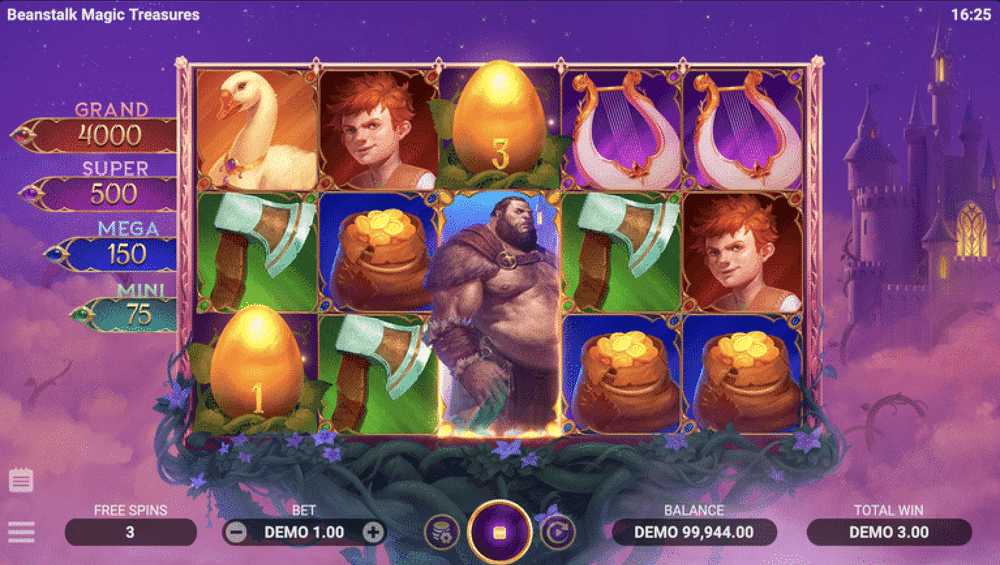 Beanstalk Magic Treasures Slot - 1 - BitStarz Casino