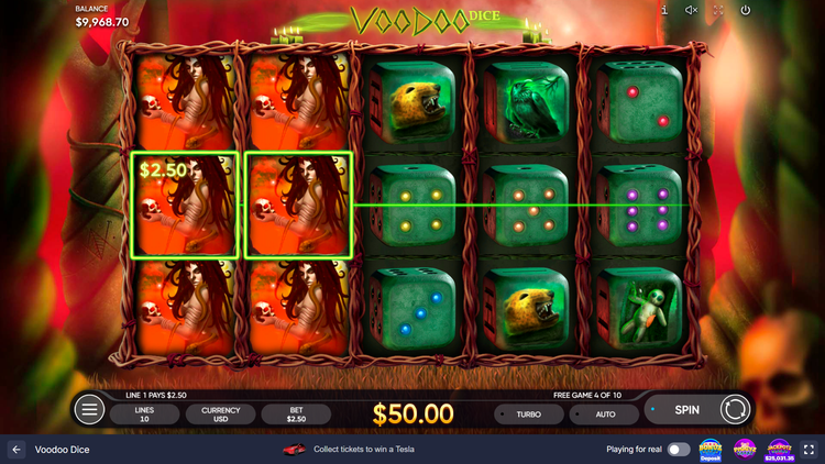 Voodoo Dice Slot - 2 - BitStarz Casino