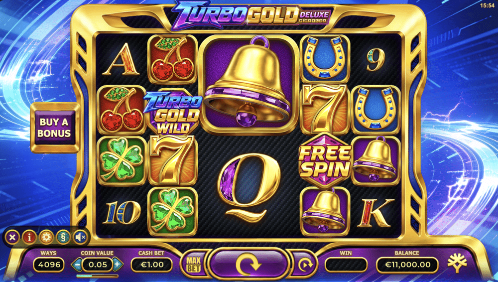 Turbo Gold Deluxe GigaBlox Slot - 1 - BitStarz Casino
