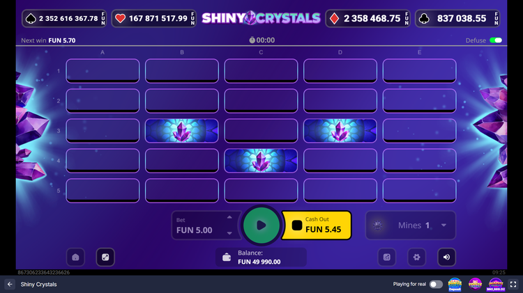 Shiny Crystals Slot - 2 - BitStarz Casino