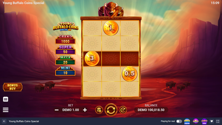 Young Buffalo Coins Special Slot - 1 - BitStarz Casino